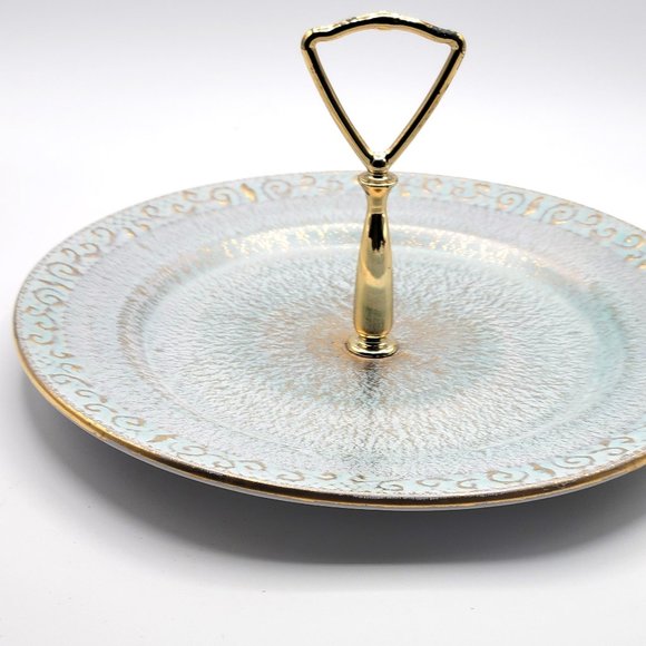 MCM Stangl Pottery Tidbit Tray Serving Plate Platter - Picture 2 of 9